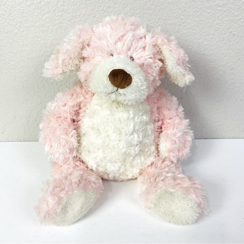 Ganz Baby Bellifuls Pink Puppy Rattle Plush 16”